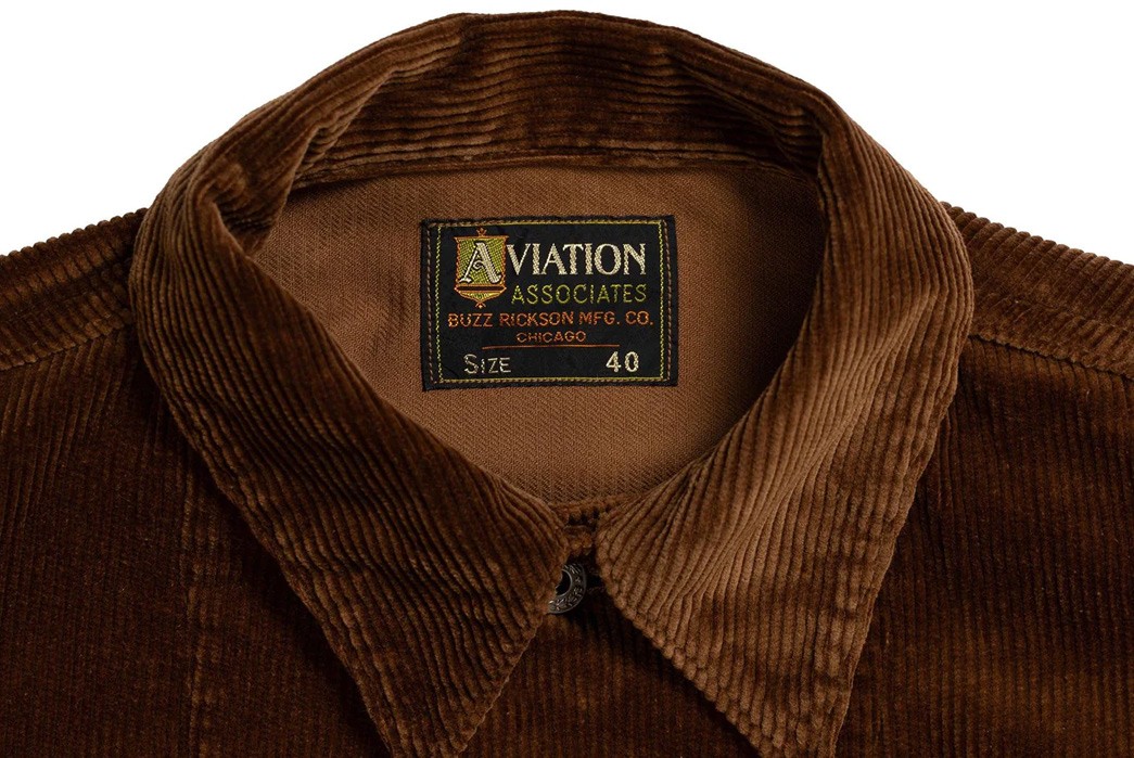 Buzz-Rickson's-Made-the-Early-20th-Century-US-Army-Working-Uniform-in-Corduroy-collar-part