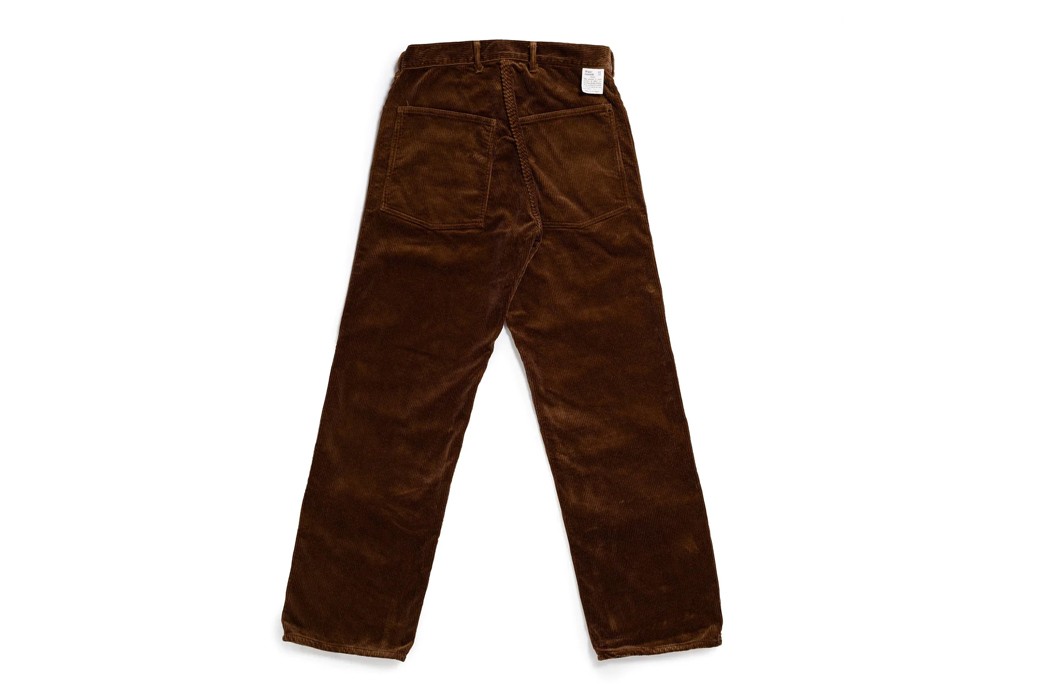 Buzz-Rickson's-Made-the-Early-20th-Century-US-Army-Working-Uniform-in-Corduroy-pants-back