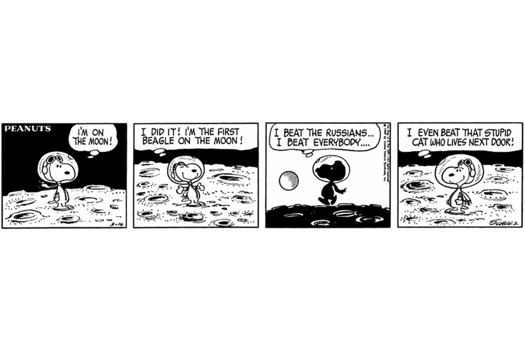 Happiness-is-a-Warm-Puppy---A-History-of-Peanuts-The-First-Beagle-on-the-Moon,-March-4-1969-via-Blake-Scott-Ball