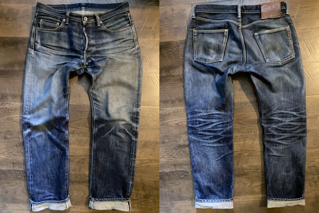 Fade Friday - Iron Heart 633 Straight Tapered Jeans (6 years, 11 Washes)