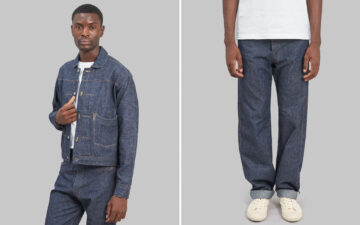 TCB-Reproduced-Some-of-the-Earliest-Known-Levi's-Denim-Garb-front-top-part-and-bottom-part-model