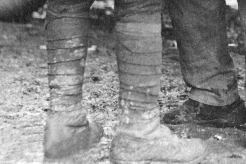 The-History-&-Development-of-Socks-A-close-up-of-WWI-putees-from-1918.-Image-via-Wikimedia.