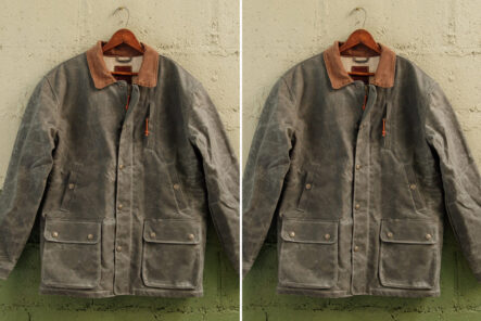 Bradley-Mountain's-Field-Jacket-is-a-Waxed-Canvas-Beast-front-and-back