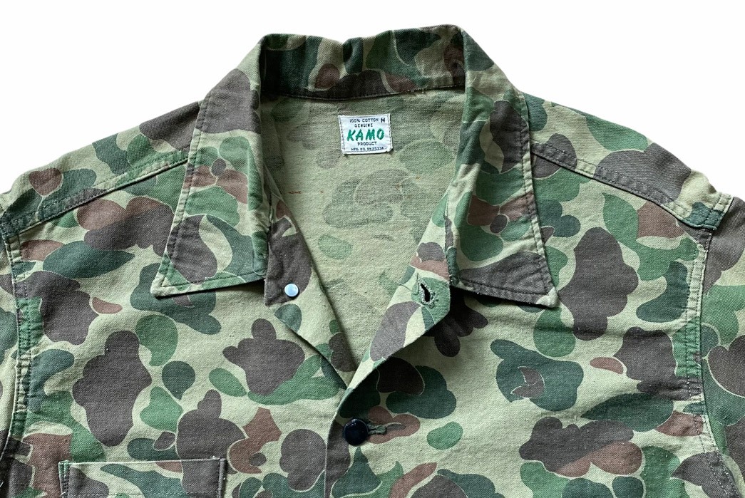 Moments-in-Time---Frogskin-Camo-Pt.-2-Another-KAMO-variation-in-a-plain-woven-fabric,-perhaps-poplin,-and-featuring-riveted-buttons.-Image-via-Rock-Hopper-Vintage.
