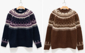 Fujito's-Snow-Sweater-is-the-Ultimate-Festive-Flex-purple-and-brown-front