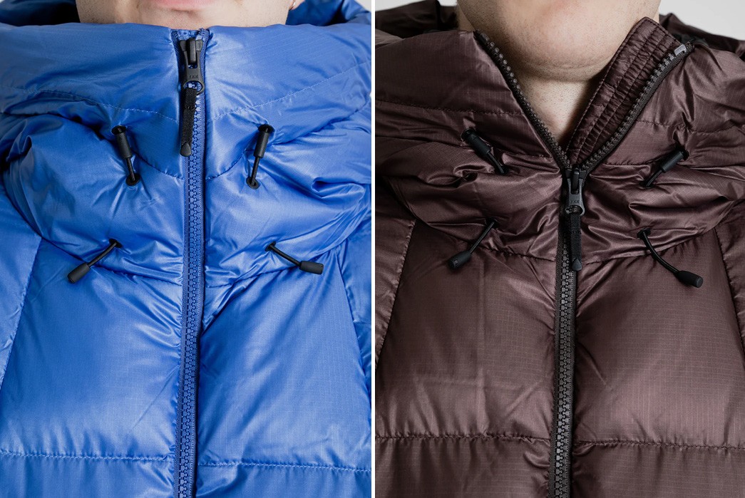 Laugh-in-the-Face-of-Frost-with-Goldwin's-Pertex-Quantam-Down-Parka-blue-and-brown-front-collar-part