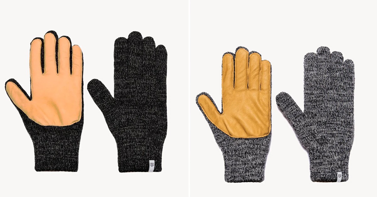 Social-Upstate-Stock-Ragg-Wool-Gloves-with-Deerskin-beige-with-black-and-yellow-with-gray