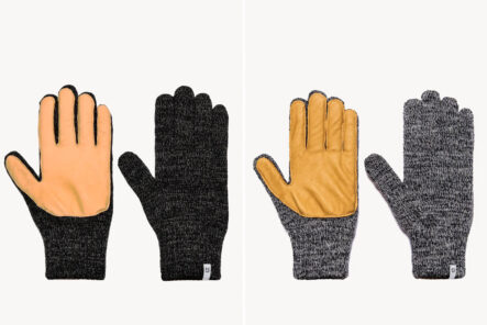 Upstate-Stock-Ragg-Wool-Gloves-with-Deerskin-beige-with-black-and-yellow-with-gray