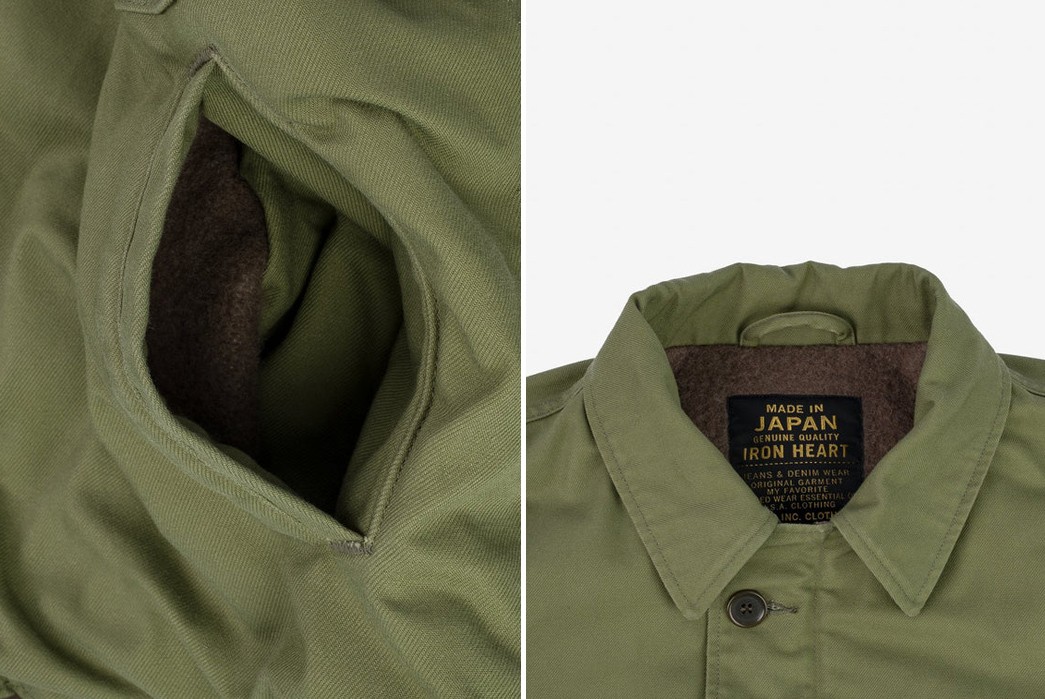 Iron-Heart's-A2-Deck-Jacket-is-Hardier-Than-the-O.G.-pocket-inside-and-collar-details