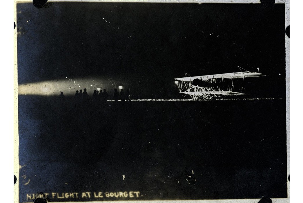 Protect-Ya-Neck---The-History-of-Scarves-Nighttime-airfield-activity-during-World-War-I.-Image-via-Madison-Historical-Society-Flickr.