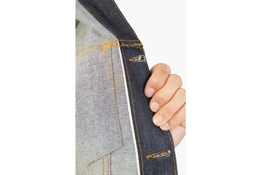 Be-a-Lefty-with-Naked-&-Famous'-13.75-oz.-Left-Hand-Twill-Selvedge-Denim-Jacket-model-showing-inside