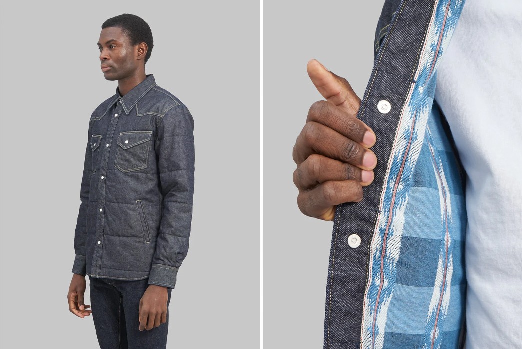 The Flat Head's Puffed Up Its Western Shirt Silhouette for Its Denim ...