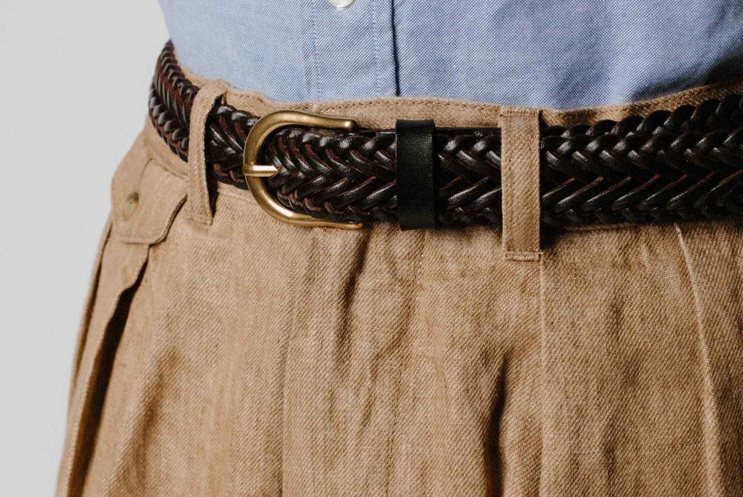 Woven-Leather-Belts---Five-Plus-One-Beams-Plus