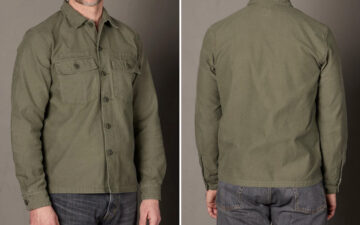 Fob-Factory's-F2362-Fatigue-Shirt-Could-Be-Your-Denim's-New-Best-Friend-front-and-back-model