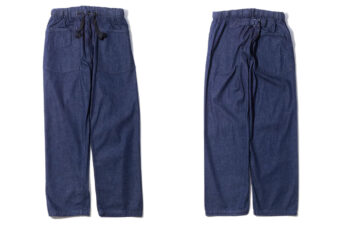 Post-O'Alls-Renders-its-E-Z-Army-Navy-Pants-in-8-oz.-Denim-front-and-back