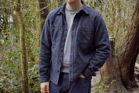 Review---Iron-Heart-Ultra-Heavy-Flannel-Shirt-hand-in-pocket