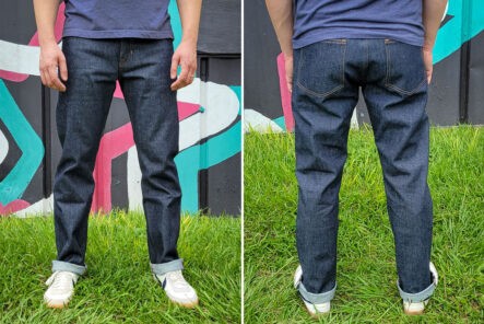Skinner-American-Goods-Drops-its-Standard-Fit-Jeans-in-Vidalia-Mills-Selvedge-front-and-back-model