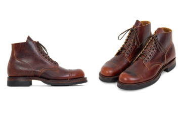 Viberg-Issues-its-Service-Boot-2040-BCT-in-Horween-Brown-Nut-Cypress-side-and-front-side