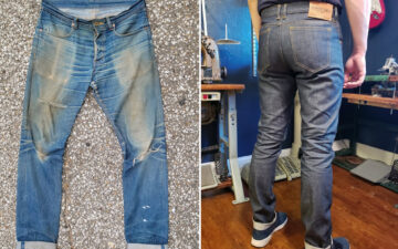 Fade-Friday---Skinner-American-Goods-12-oz.-Kaihara-(2.5-Years,-5-6-Washes)-front-and-back-model