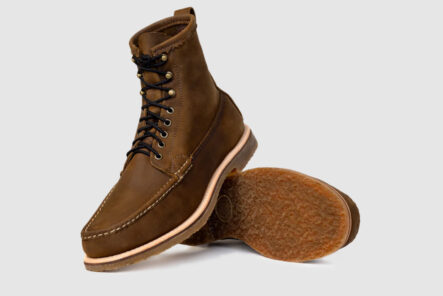 Hit-the-Backcountry-in-this-Rugged-Russell-Moccasin-Boot-front-side-and-bottom-part-pair