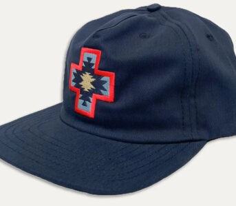 Snap-into-Ginew's-Native-American-Made-Four-Directions-Trucker-Hat-front