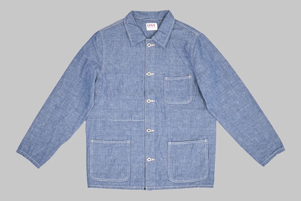 Chambray Work Jackets - Five Plus One
