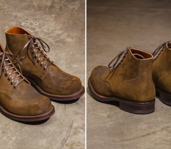 Viberg-Renders-its-Service-boot-310-in-Horween-Mushroom-Chamois-Leather-front-and-back