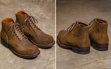 Viberg-Renders-its-Service-boot-310-in-Horween-Mushroom-Chamois-Leather-front-and-back