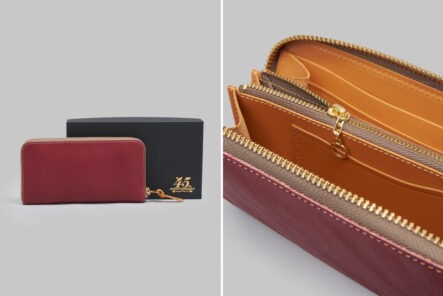 Studio-D'Artisan's-SP-101-Hinode-Wallet-is-Akane-Dyed-with-Madder-Roots-featured