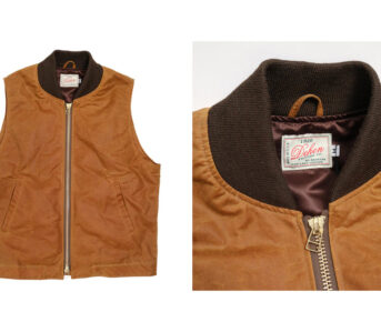 Dehen-1920-Flight-Vest-front-and-collar-details