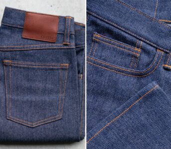 Post O'Alls Renders its E-Z Army-Navy Pants in 8 oz. Denim