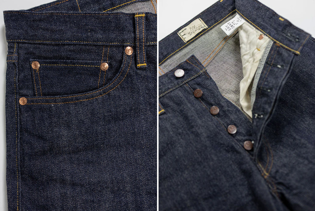 Big-John's-M114J-Ivy-Tapered-is-for-The-Ametora-Heads-pocket-and-inside-details