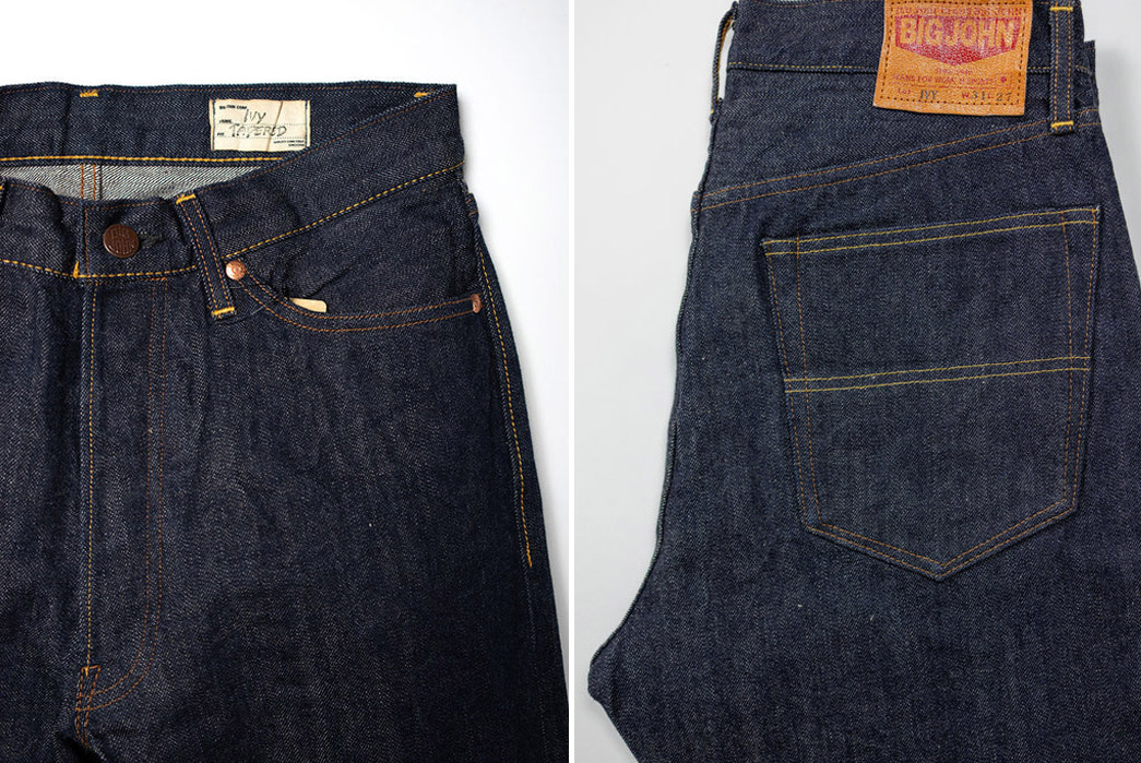 Big-John's-M114J-Ivy-Tapered-is-for-The-Ametora-Heads-pocket-front-and-back