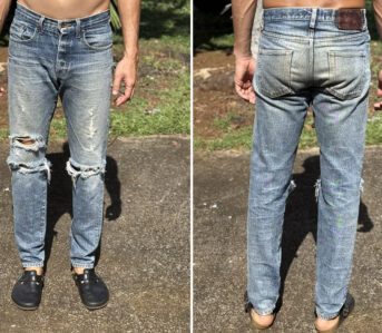Engineered Garments Made Its Deck Pant In 12 Oz. Denim