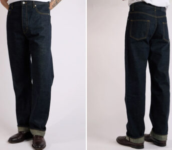 Samurai SM610DX-P Herringbone Selvedge Denim Work Pant