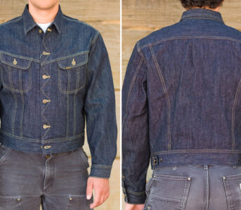 Bleu De Paname Denim Double Comptoir Jacket